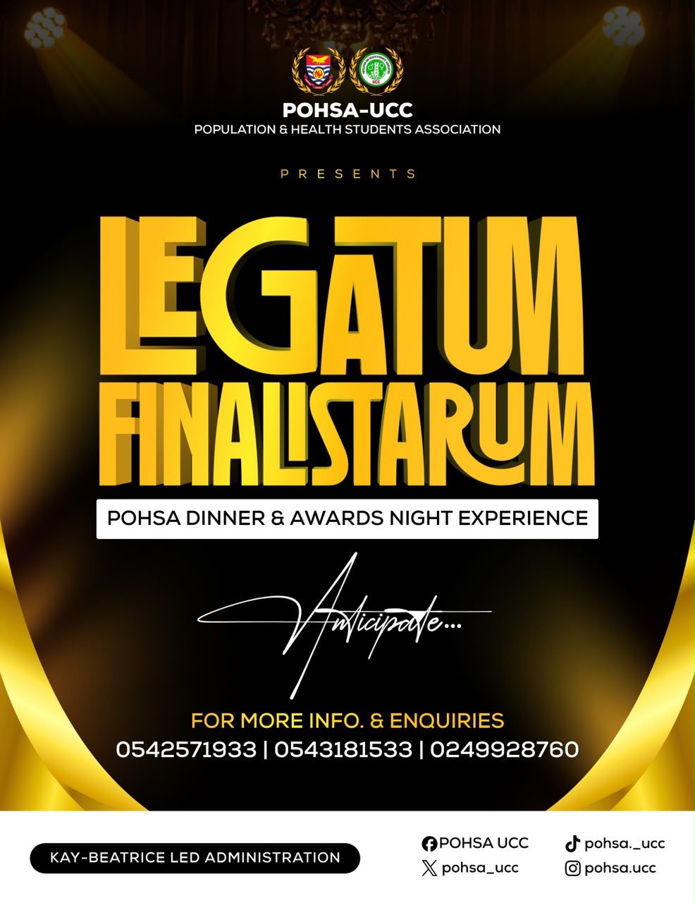 POHSA DINNER AND AWARDS